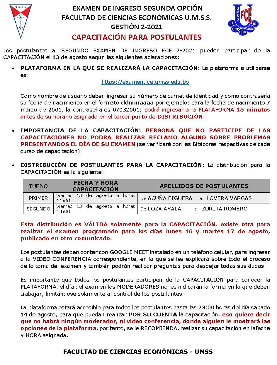 Capacitación